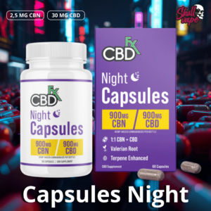 CBD Fx (11) Capsules Night - CBD Fx