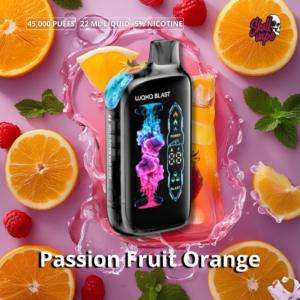 Waka Blast Ice Mix Passion Fruit Orange - Waka Blast 45,000 hits + Ice Mix