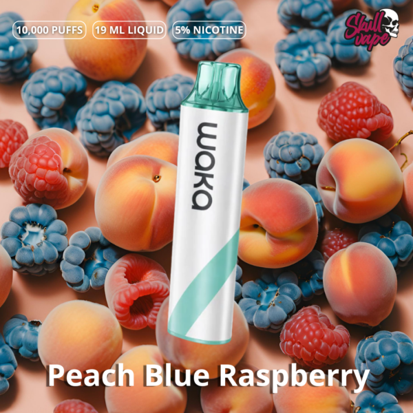Peach Blue Raspberry -Waka Go 10,000